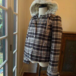 Vintage Y2K Juicy Couture Down Plaid Jacket